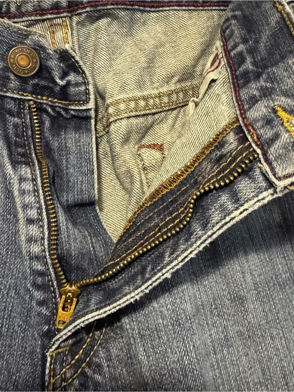 Old Navy Men’s Bootcut Denim Jeans Size 38x34